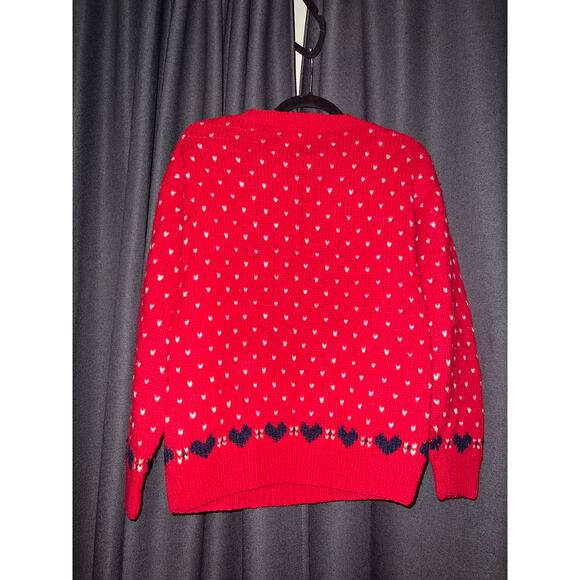 Ugly Christmas Sweater Vintage 1989 Eddie Bauer Xmas Size Small - Picture 3 of 3